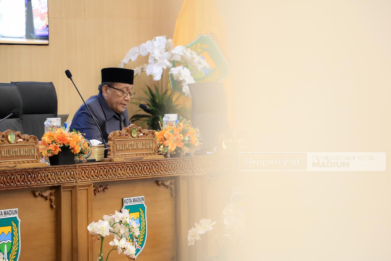 Pembahasan Raperda APBD 2026 Berlanjut, Fraksi-Fraksi DPRD Kota Madiun Sampaikan PU Dalam Paripurna