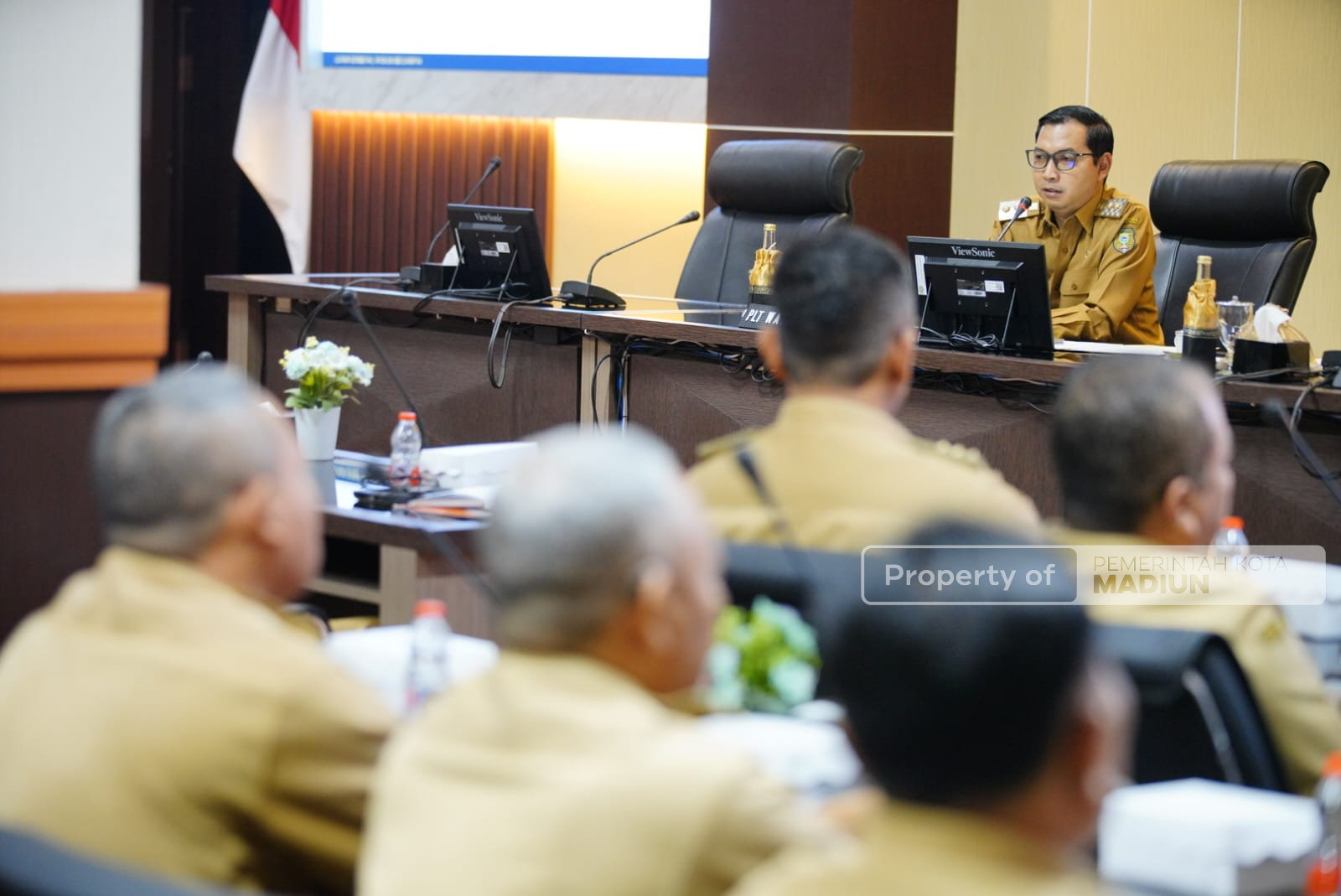 Plt Wali Kota Madiun Tekankan Penguatan Data Kelurahan dalam Rakor WBR dan Pemutakhiran DTSEN