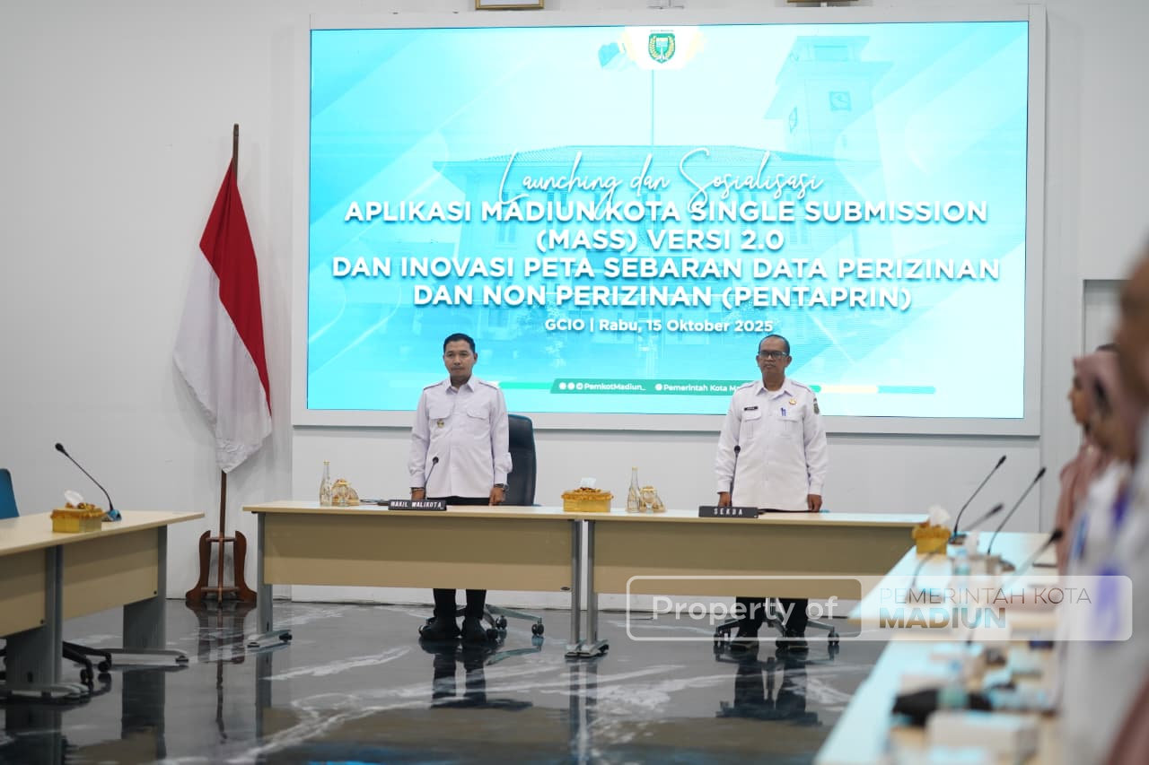 Launching Aplikasi MASS 2.0 dan PENTAPPRIN, Wawali: Urusan Izin Usaha Makin Mudah dan Simpel