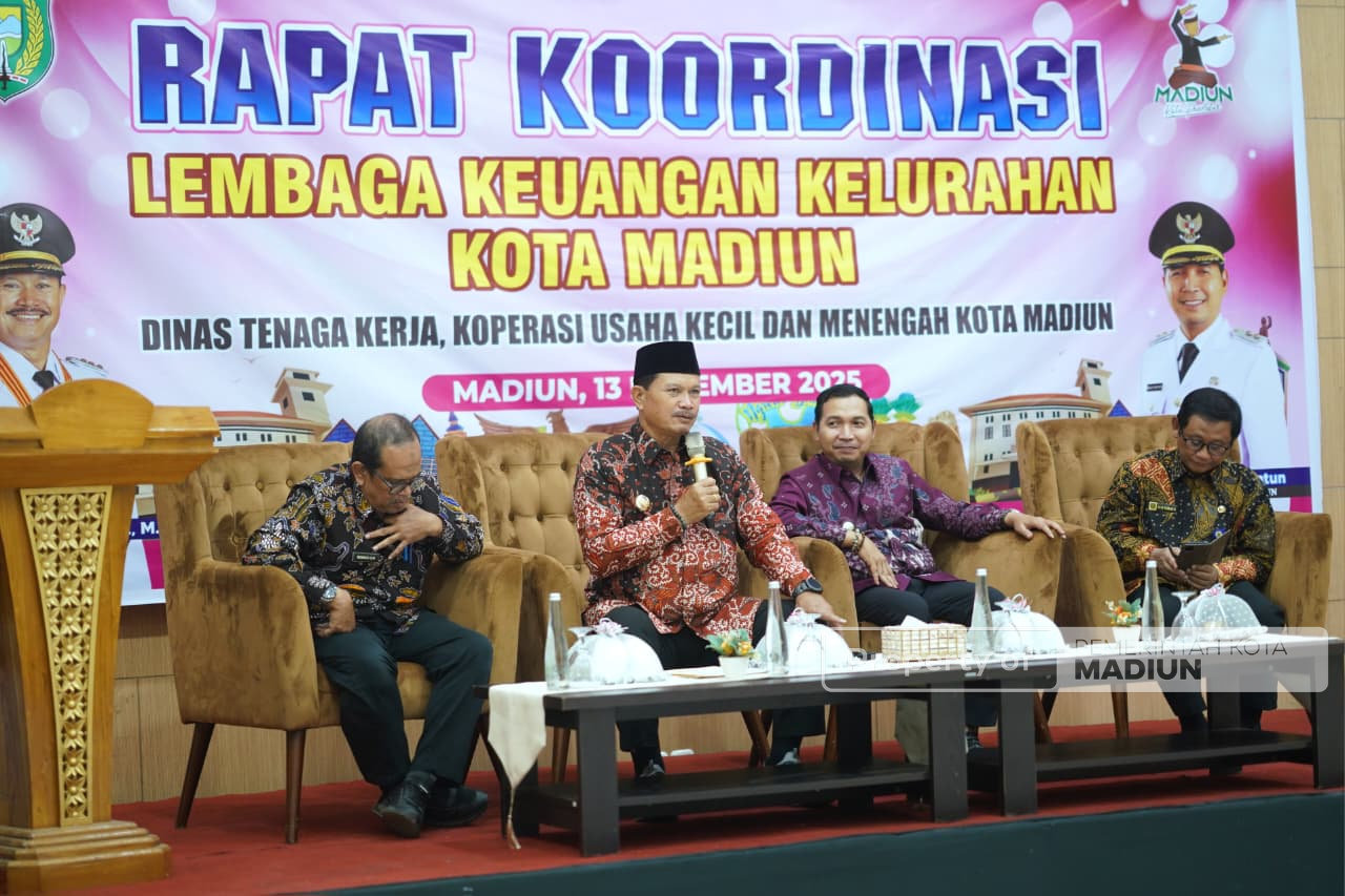 Gelar Rakor Lembaga Keuangan Kelurahan, Wali Kota Harap Pengelolaan Dana yang Transparan dan Akuntabel