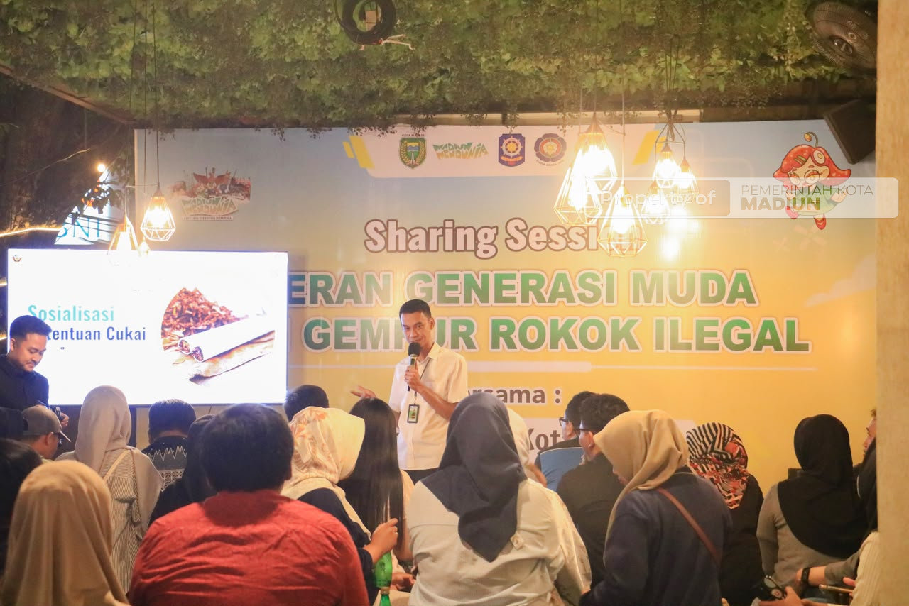 Perangi Rokok Ilegal, Plt Wali Kota Dorong Karang Taruna Aktif Gempur Peredarannya
