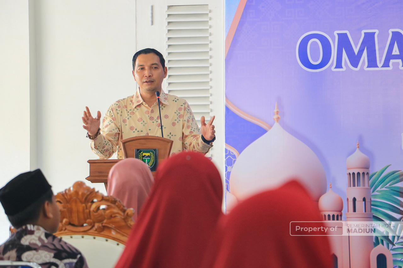 Hadiri Halal Bihalal Majelis Ta’lim, Plt Wali Kota Madiun Tekankan Penguatan SDM guna Pengentasan Kemiskinan