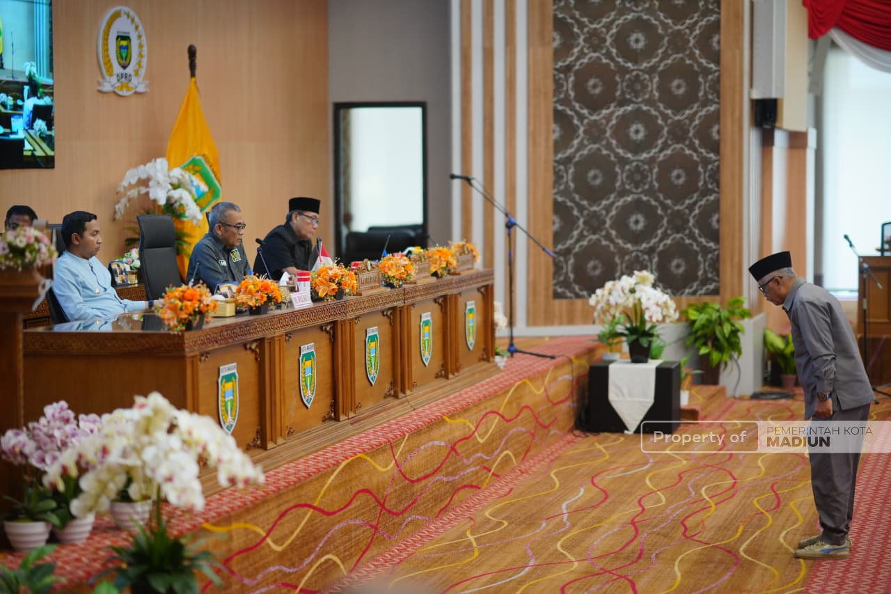 Gelar Rapat Paripurna, DPRD Kota Madiun Usulkan Tiga Raperda