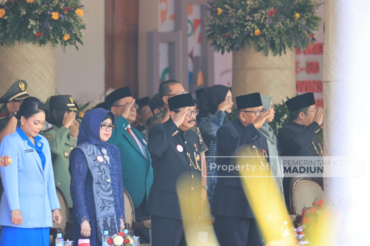 Kota Madiun Unggul dalam Penataan Nama Rupabumi, Raih Juara Pertama di Jawa Timur