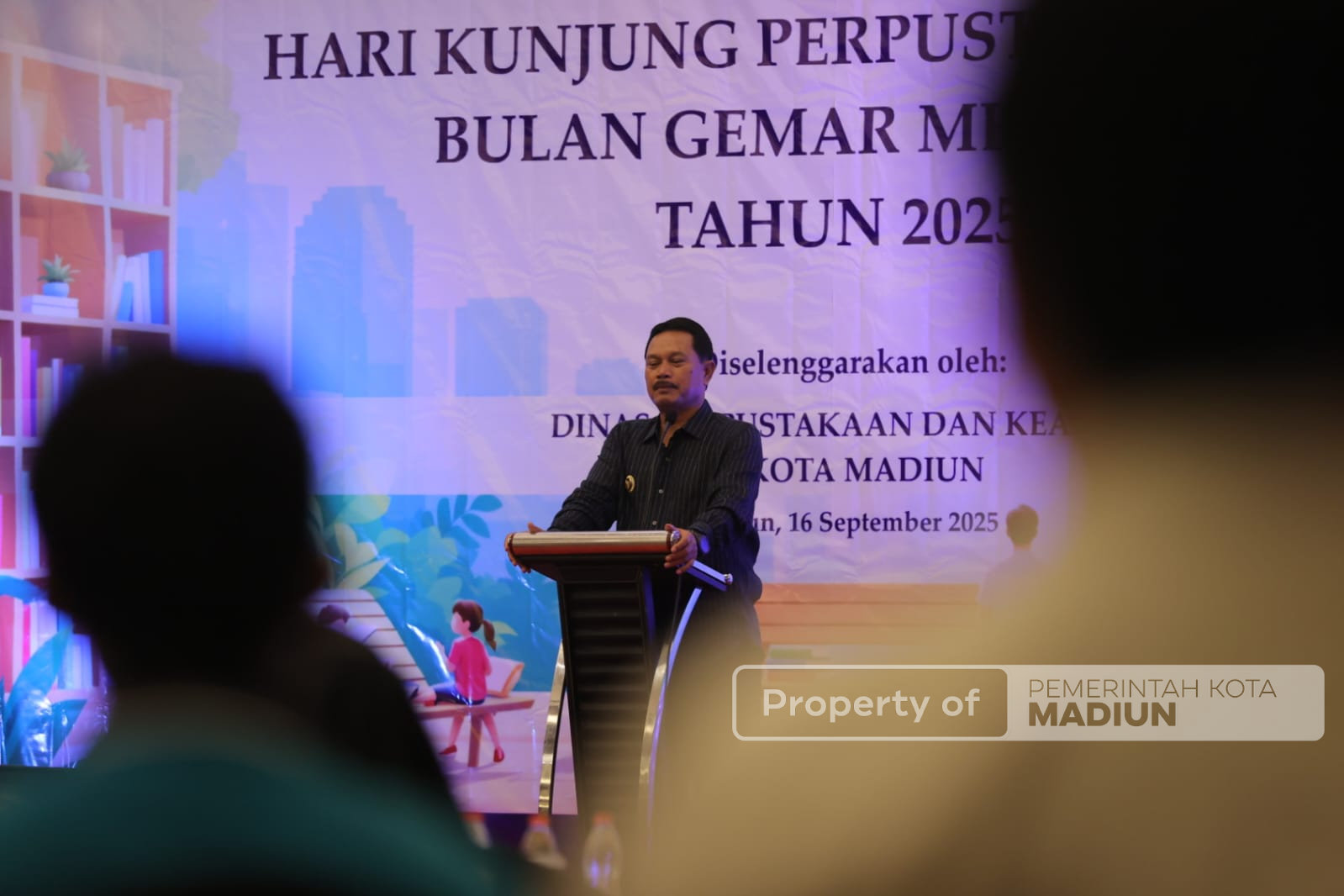 Peringatan Hari Kunjung Perpustakaan dan Bulan Gemar Membaca, Wali Kota Harap Budaya Membaca Semakin Meningkat