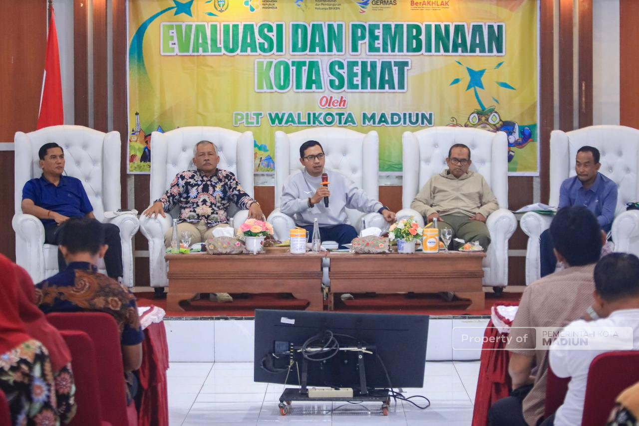 Evaluasi Kota Sehat, Plt Wali Kota Tekankan Dampak Nyata dan Kesiapan Lapangan