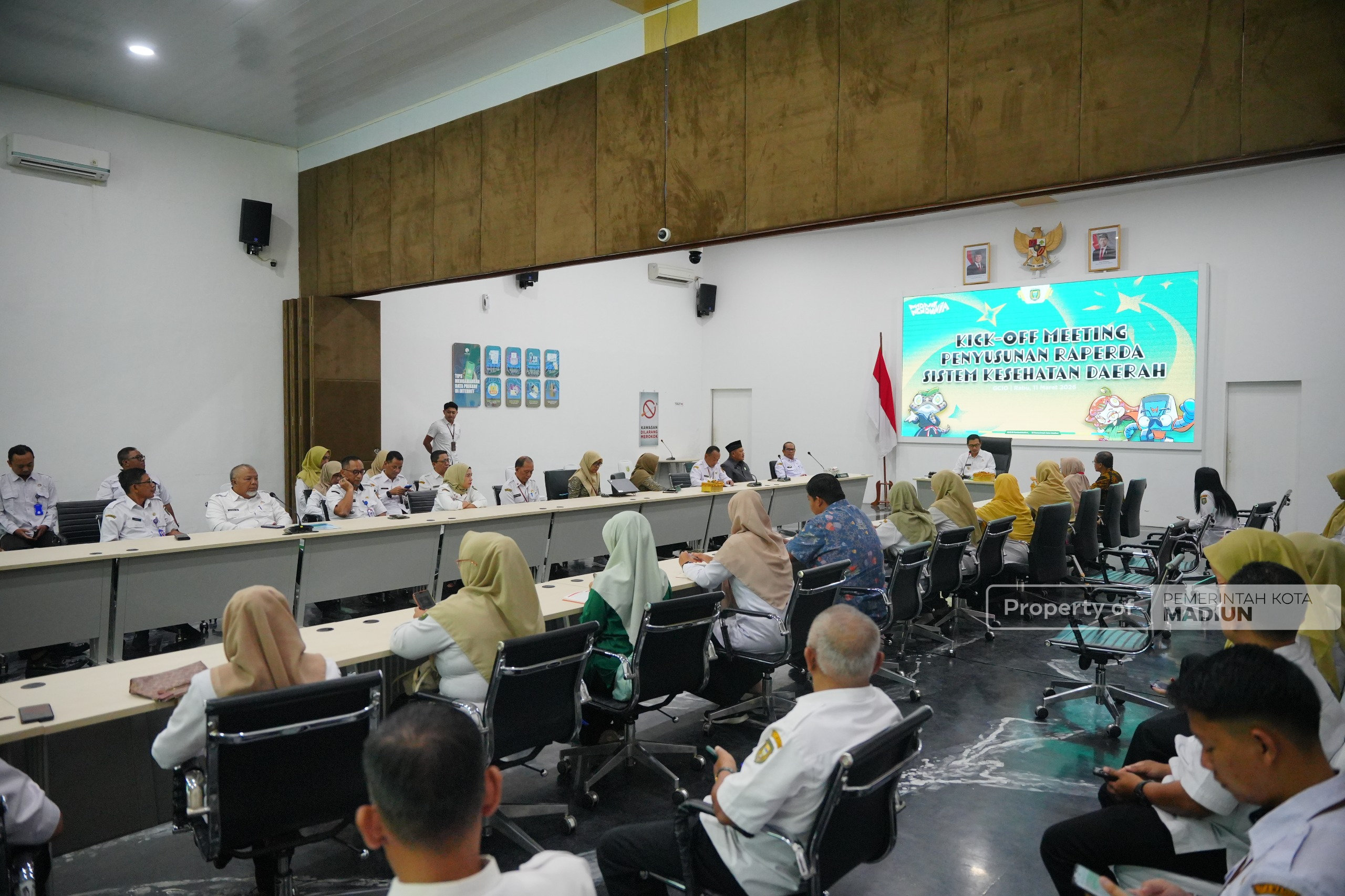 Kick Off Penyusunan Sistem Kesehatan Daerah, Plt. Wali Kota Madiun Dorong Sistem Kesehatan Terintegrasi
