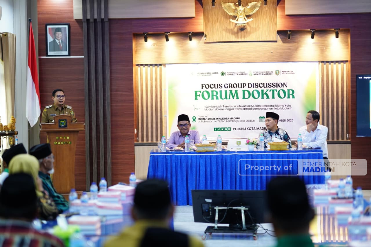 FGD Forum Doktor, Plt Wali Kota Perkuat Sinergi dengan ISNU dalam Pembangunan Kota Madiun