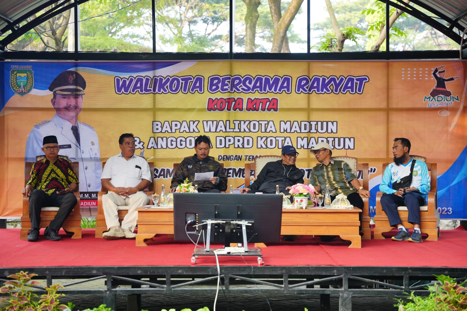 Gowes Kota Kita di Ngegong, Wali Kota Silaturahmi Sekaligus Serap Aspirasi Masyarakat