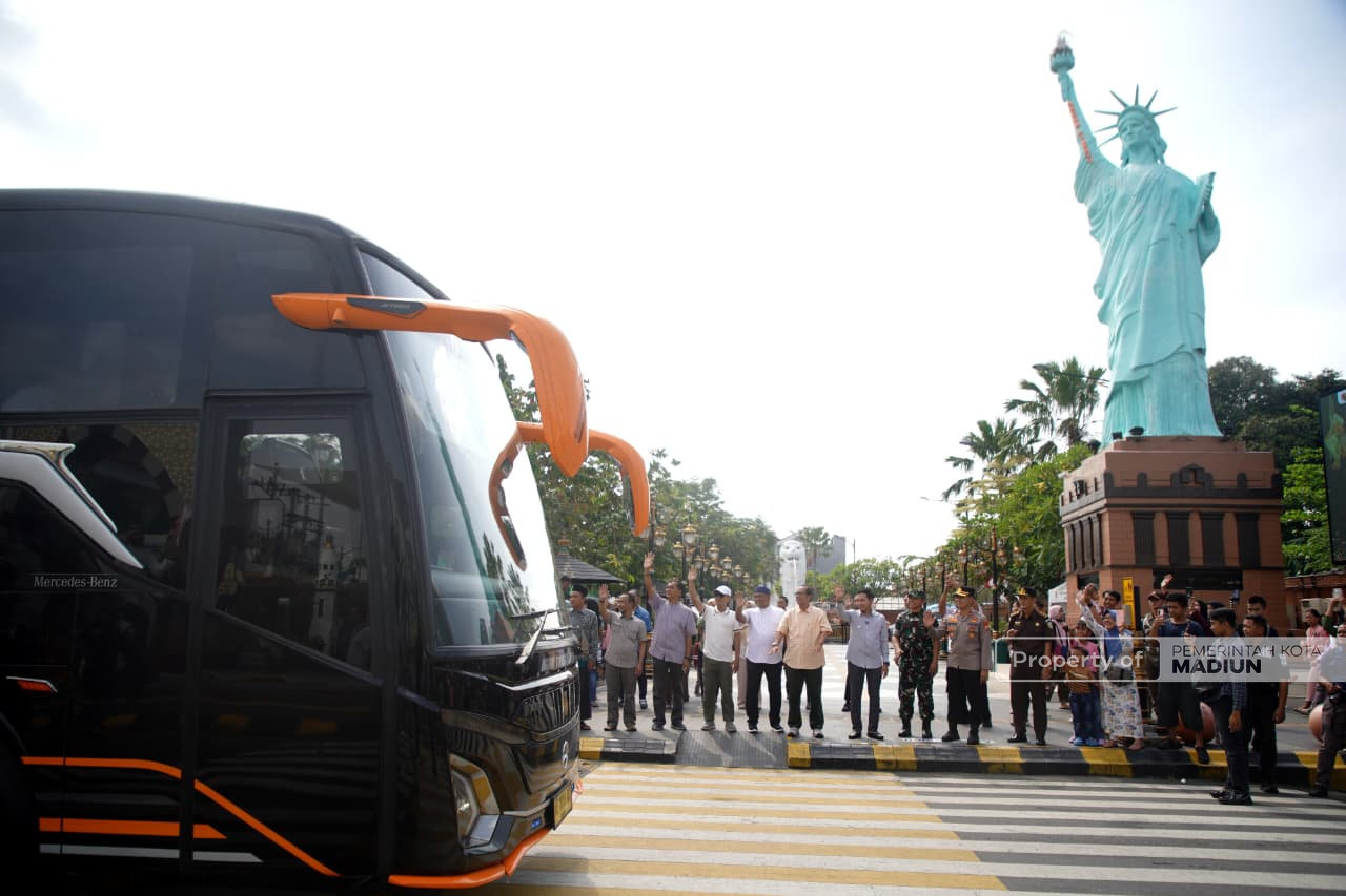 Pemkot Madiun Berangkatkan 350 Peserta Balik Gratis ke Jakarta dan Surabaya